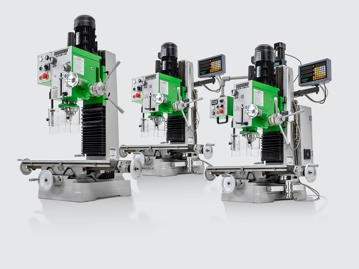 Update voor de HU45 DM boorfreesmachines